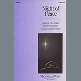 Franz Schubert 'Night Of Peace (arr. John Purifoy)'