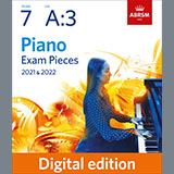 G. P. Telemann 'Vivace (Grade 7, list A3, from the ABRSM Piano Syllabus 2021 & 2022)'