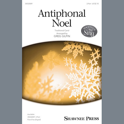 Easily Download Greg Gilpin Printable PDF piano music notes, guitar tabs for 2-Part Choir. Transpose or transcribe this score in no time - Learn how to play song progression.