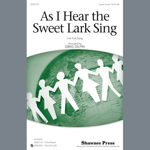 Easily Download Greg Gilpin Printable PDF piano music notes, guitar tabs for 3-Part Mixed Choir. Transpose or transcribe this score in no time - Learn how to play song progression.