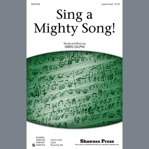 Easily Download Greg Gilpin Printable PDF piano music notes, guitar tabs for 2-Part Choir. Transpose or transcribe this score in no time - Learn how to play song progression.