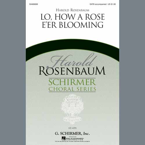 Easily Download Harold Rosenbaum Printable PDF piano music notes, guitar tabs for SATB Choir. Transpose or transcribe this score in no time - Learn how to play song progression.