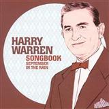 Harry Warren 'September In The Rain'