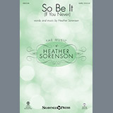 Heather Sorenson 'So Be It (If You Never)'
