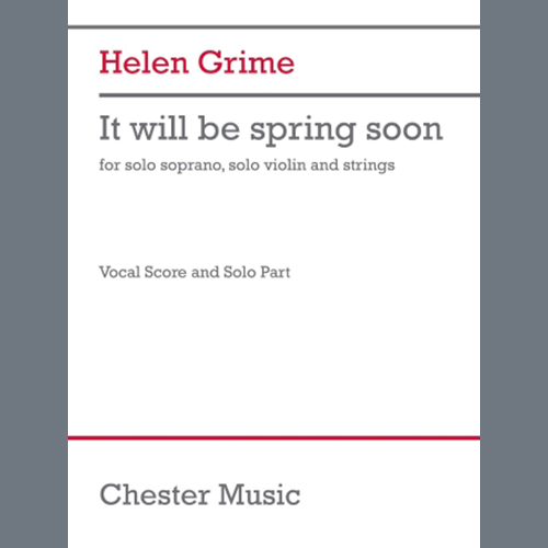 Easily Download Helen Grime Printable PDF piano music notes, guitar tabs for Piano & Vocal. Transpose or transcribe this score in no time - Learn how to play song progression.