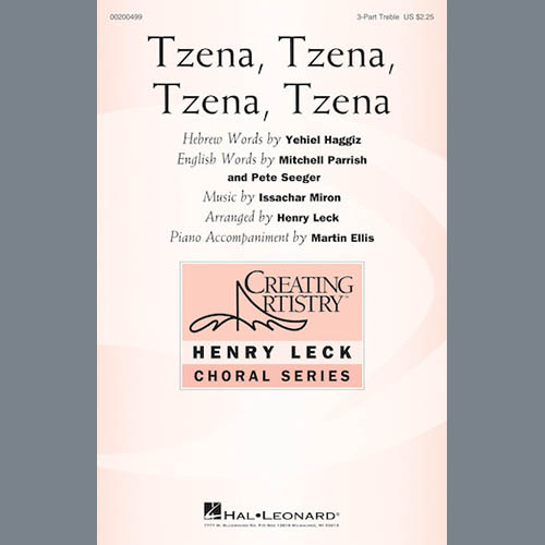 Easily Download Henry Leck Printable PDF piano music notes, guitar tabs for 3-Part Treble Choir. Transpose or transcribe this score in no time - Learn how to play song progression.