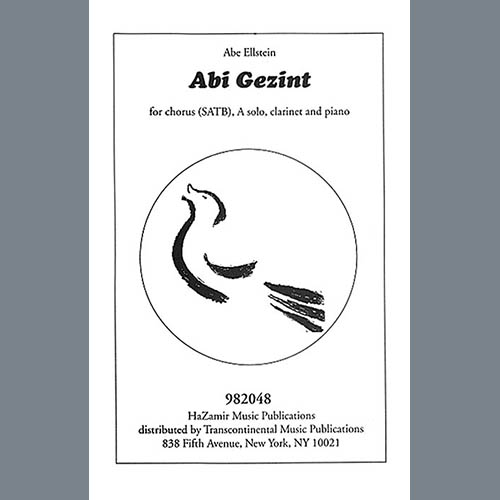 Easily Download Abe Ellstein Printable PDF piano music notes, guitar tabs for SATB Choir. Transpose or transcribe this score in no time - Learn how to play song progression.