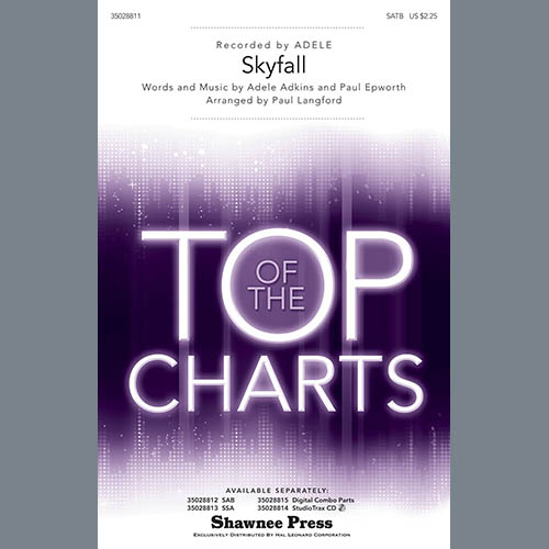 Easily Download Adele Printable PDF piano music notes, guitar tabs for SATB Choir. Transpose or transcribe this score in no time - Learn how to play song progression.