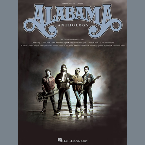 Easily Download Alabama Printable PDF piano music notes, guitar tabs for Piano, Vocal & Guitar Chords (Right-Hand Melody). Transpose or transcribe this score in no time - Learn how to play song progression.