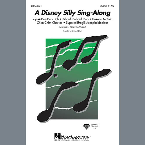 Easily Download Alan Billingsley Printable PDF piano music notes, guitar tabs for SAB Choir. Transpose or transcribe this score in no time - Learn how to play song progression.