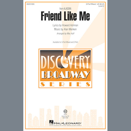 Easily Download Alan Menken & Howard Ashman Printable PDF piano music notes, guitar tabs for 3-Part Mixed Choir. Transpose or transcribe this score in no time - Learn how to play song progression.