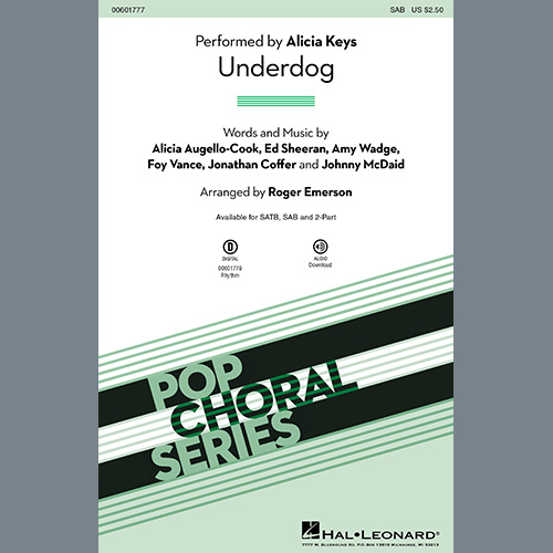 Easily Download Alicia Keys Printable PDF piano music notes, guitar tabs for SAB Choir. Transpose or transcribe this score in no time - Learn how to play song progression.