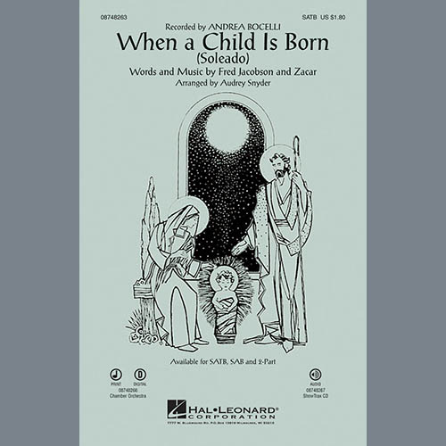 Easily Download Andrea Bocelli Printable PDF piano music notes, guitar tabs for SATB Choir. Transpose or transcribe this score in no time - Learn how to play song progression.