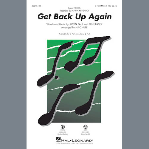 Easily Download Anna Kendrick Printable PDF piano music notes, guitar tabs for 3-Part Mixed Choir. Transpose or transcribe this score in no time - Learn how to play song progression.