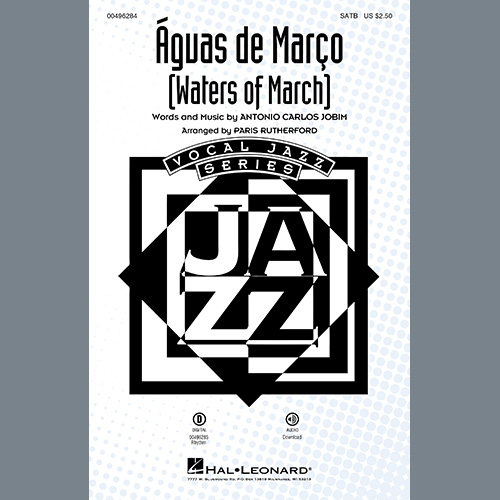 Easily Download Antonio Carlos Jobim Printable PDF piano music notes, guitar tabs for SATB Choir. Transpose or transcribe this score in no time - Learn how to play song progression.