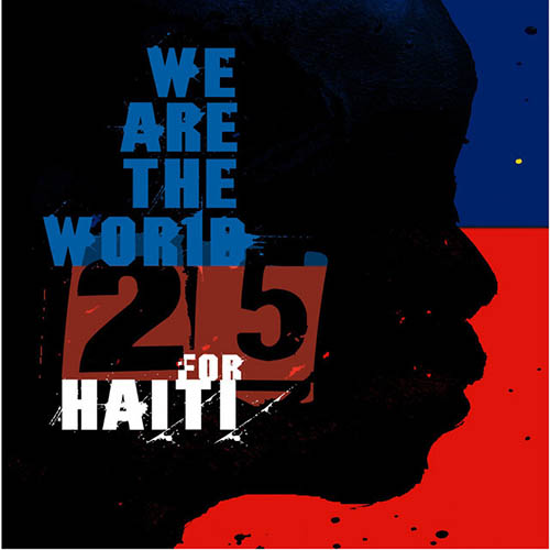 Easily Download Artists For Haiti Printable PDF piano music notes, guitar tabs for Piano, Vocal & Guitar Chords (Right-Hand Melody). Transpose or transcribe this score in no time - Learn how to play song progression.