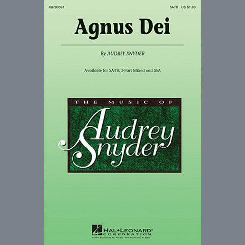 Easily Download Audrey Snyder Printable PDF piano music notes, guitar tabs for SATB Choir. Transpose or transcribe this score in no time - Learn how to play song progression.