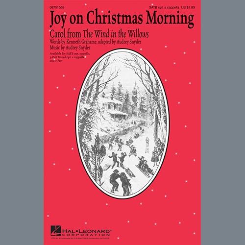 Easily Download Audrey Snyder Printable PDF piano music notes, guitar tabs for 3-Part Mixed Choir. Transpose or transcribe this score in no time - Learn how to play song progression.