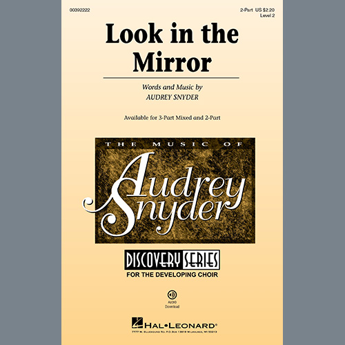 Easily Download Audrey Snyder Printable PDF piano music notes, guitar tabs for 2-Part Choir. Transpose or transcribe this score in no time - Learn how to play song progression.