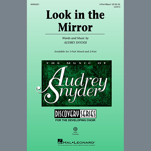 Easily Download Audrey Snyder Printable PDF piano music notes, guitar tabs for 3-Part Mixed Choir. Transpose or transcribe this score in no time - Learn how to play song progression.