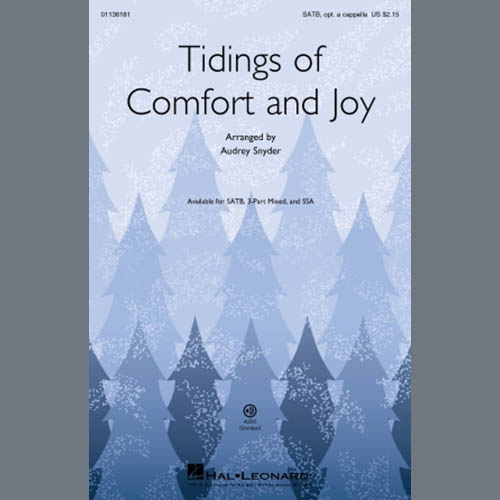 Easily Download Audrey Snyder Printable PDF piano music notes, guitar tabs for SATB Choir. Transpose or transcribe this score in no time - Learn how to play song progression.