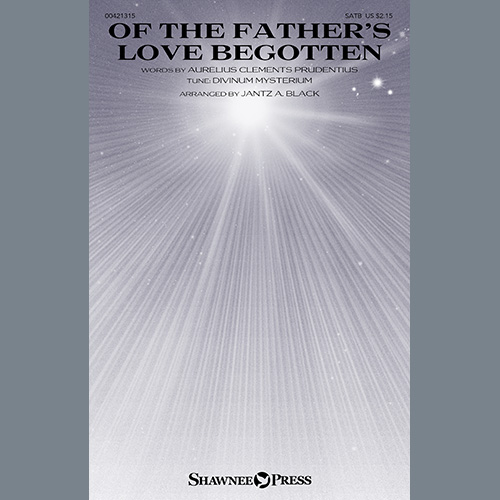 Easily Download Aurelius Clements Prudentius Printable PDF piano music notes, guitar tabs for SATB Choir. Transpose or transcribe this score in no time - Learn how to play song progression.