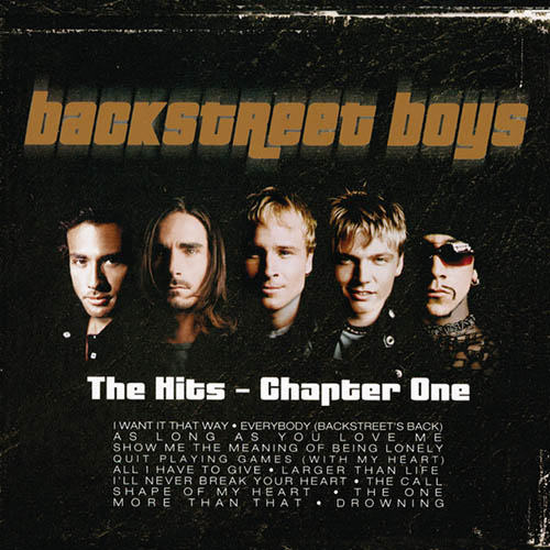 Easily Download Backstreet Boys Printable PDF piano music notes, guitar tabs for Piano, Vocal & Guitar Chords (Right-Hand Melody). Transpose or transcribe this score in no time - Learn how to play song progression.