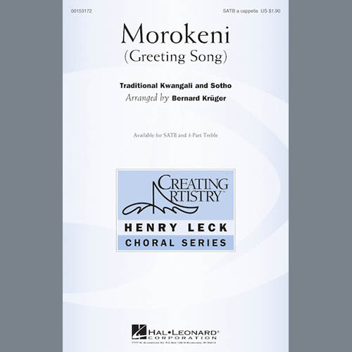 Easily Download Bernard Krüger Printable PDF piano music notes, guitar tabs for SATB Choir. Transpose or transcribe this score in no time - Learn how to play song progression.