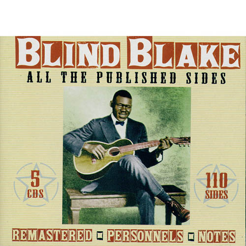 Easily Download Blind Blake Printable PDF piano music notes, guitar tabs for Guitar Chords/Lyrics. Transpose or transcribe this score in no time - Learn how to play song progression.