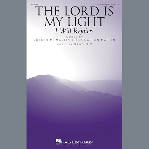 Easily Download Brad Nix Printable PDF piano music notes, guitar tabs for SATB Choir. Transpose or transcribe this score in no time - Learn how to play song progression.