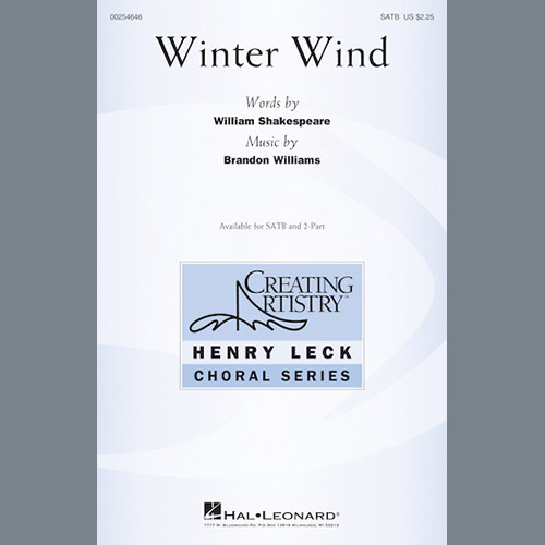 Easily Download Brandon Williams Printable PDF piano music notes, guitar tabs for SATB Choir. Transpose or transcribe this score in no time - Learn how to play song progression.