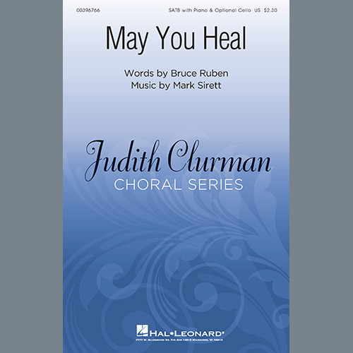 Easily Download Bruce Ruben and Mark Sirett Printable PDF piano music notes, guitar tabs for SATB Choir. Transpose or transcribe this score in no time - Learn how to play song progression.