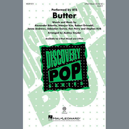 Easily Download BTS Printable PDF piano music notes, guitar tabs for 3-Part Mixed Choir. Transpose or transcribe this score in no time - Learn how to play song progression.