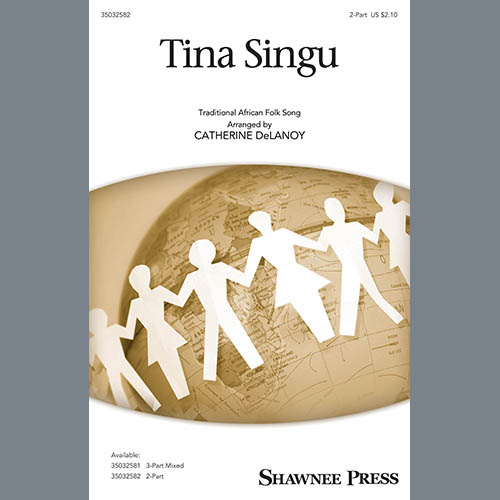 Easily Download Catherine Delanoy Printable PDF piano music notes, guitar tabs for 2-Part Choir. Transpose or transcribe this score in no time - Learn how to play song progression.