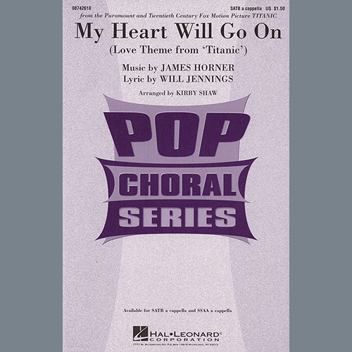 Easily Download Celine Dion Printable PDF piano music notes, guitar tabs for SSA Choir. Transpose or transcribe this score in no time - Learn how to play song progression.
