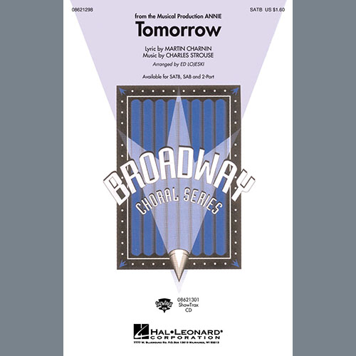 Easily Download Charles Strouse Printable PDF piano music notes, guitar tabs for 2-Part Choir. Transpose or transcribe this score in no time - Learn how to play song progression.