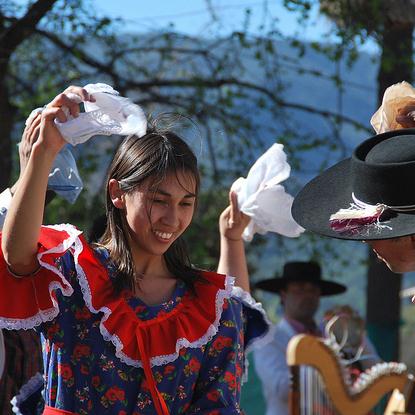 Easily Download Chilean Folk Song Printable PDF piano music notes, guitar tabs for Piano, Vocal & Guitar Chords (Right-Hand Melody). Transpose or transcribe this score in no time - Learn how to play song progression.