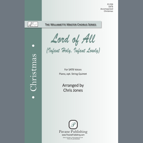 Easily Download Chris Jones Printable PDF piano music notes, guitar tabs for SATB Choir. Transpose or transcribe this score in no time - Learn how to play song progression.