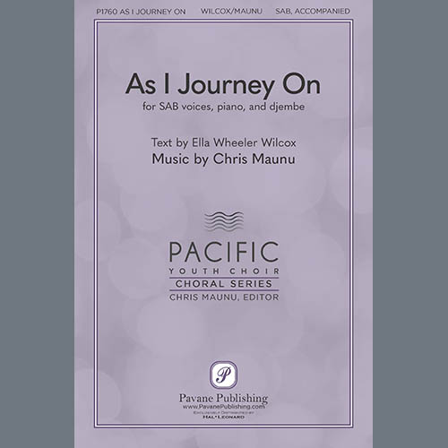 Easily Download Chris Maunu Printable PDF piano music notes, guitar tabs for SAB Choir. Transpose or transcribe this score in no time - Learn how to play song progression.