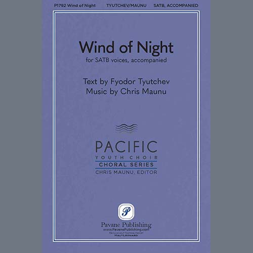 Easily Download Chris Maunu Printable PDF piano music notes, guitar tabs for SATB Choir. Transpose or transcribe this score in no time - Learn how to play song progression.