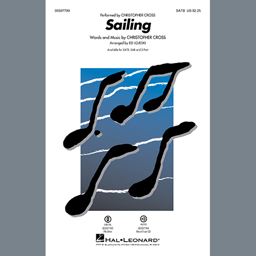 Easily Download Christopher Cross Printable PDF piano music notes, guitar tabs for SATB Choir. Transpose or transcribe this score in no time - Learn how to play song progression.