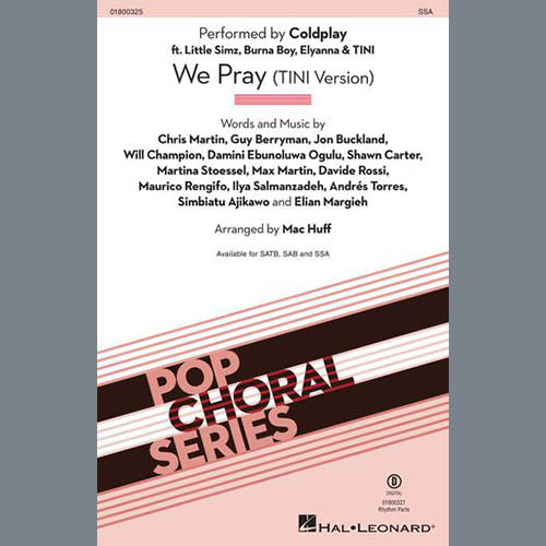 Easily Download Coldplay Printable PDF piano music notes, guitar tabs for SSA Choir. Transpose or transcribe this score in no time - Learn how to play song progression.