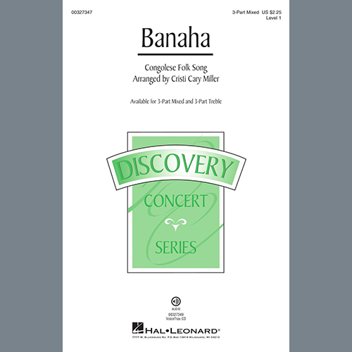 Easily Download Congolese Folk Song Printable PDF piano music notes, guitar tabs for 3-Part Mixed Choir. Transpose or transcribe this score in no time - Learn how to play song progression.