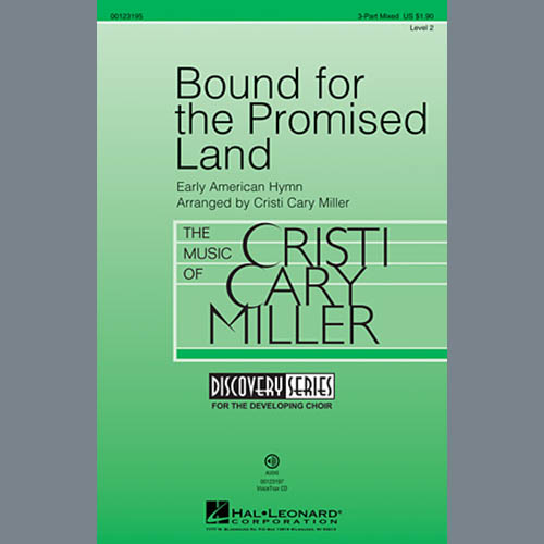 Easily Download Cristi Cary Miller Printable PDF piano music notes, guitar tabs for 3-Part Mixed Choir. Transpose or transcribe this score in no time - Learn how to play song progression.