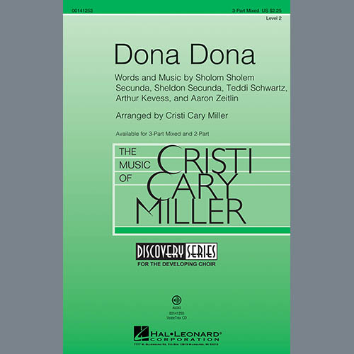 Easily Download Cristi Cary Miller Printable PDF piano music notes, guitar tabs for 2-Part Choir. Transpose or transcribe this score in no time - Learn how to play song progression.