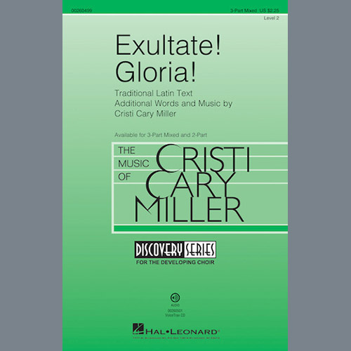 Easily Download Cristi Cary Miller Printable PDF piano music notes, guitar tabs for 2-Part Choir. Transpose or transcribe this score in no time - Learn how to play song progression.