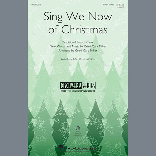Easily Download Cristi Cary Miller Printable PDF piano music notes, guitar tabs for 3-Part Mixed Choir. Transpose or transcribe this score in no time - Learn how to play song progression.