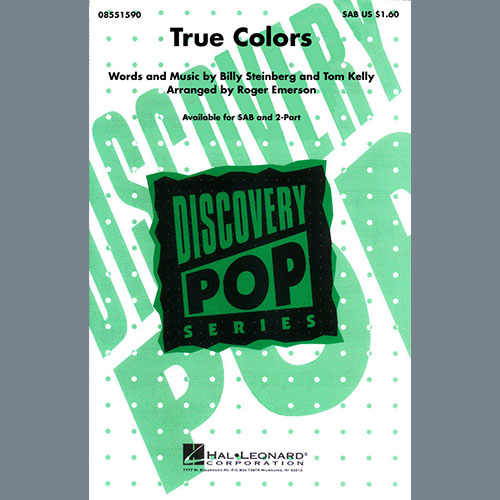 Easily Download Cyndi Lauper Printable PDF piano music notes, guitar tabs for 2-Part Choir. Transpose or transcribe this score in no time - Learn how to play song progression.