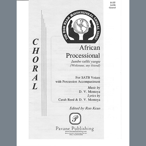 Easily Download D. V. Montoya Printable PDF piano music notes, guitar tabs for SATB Choir. Transpose or transcribe this score in no time - Learn how to play song progression.