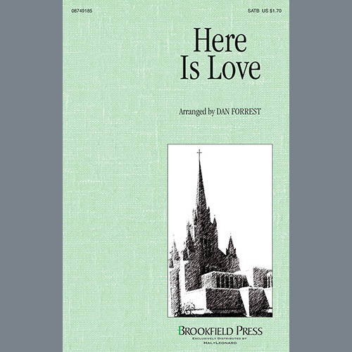 Easily Download Dan Forrest Printable PDF piano music notes, guitar tabs for SATB Choir. Transpose or transcribe this score in no time - Learn how to play song progression.